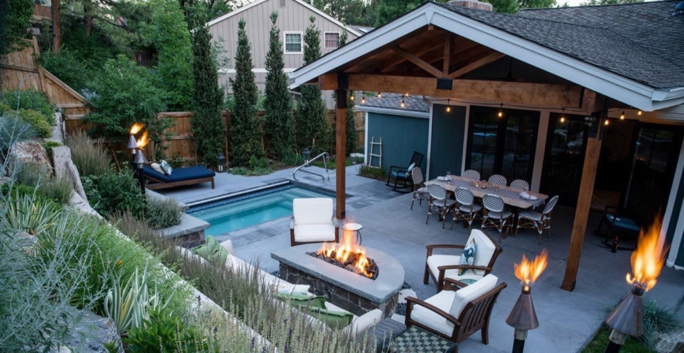 Hardscape project built by Lake Norman Hardscapes in the Lake Norman, NC area