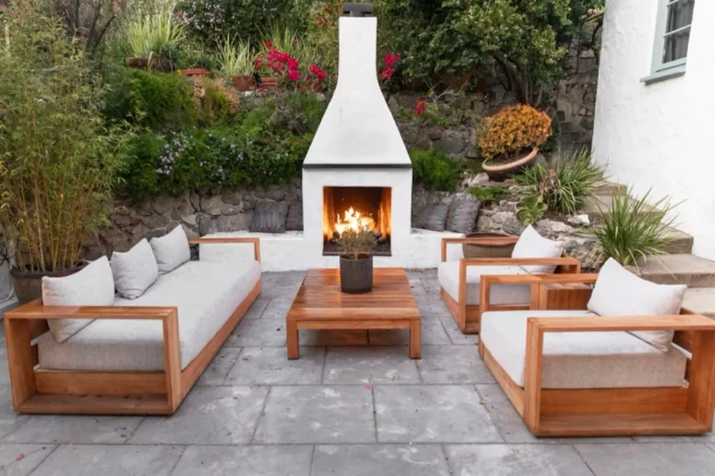 Fireplaces & Fire Pits project by Carolina Custom Stone and Hardscape